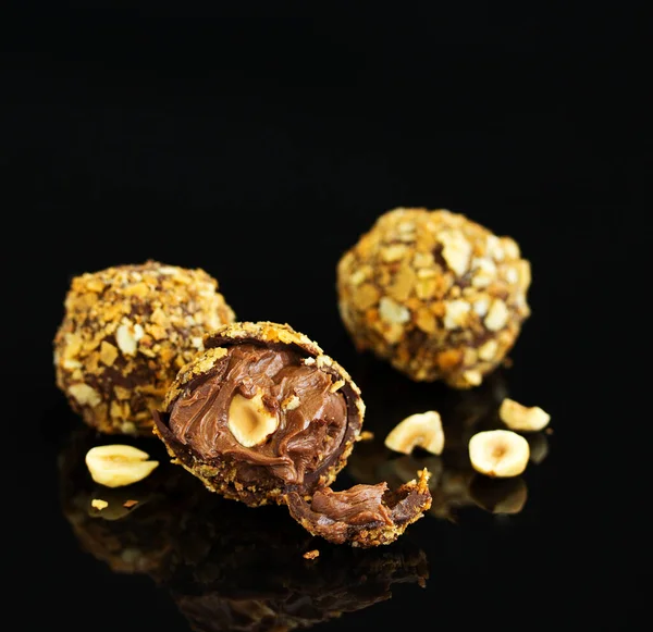 Doces Caseiros Trufas — Fotografia de Stock