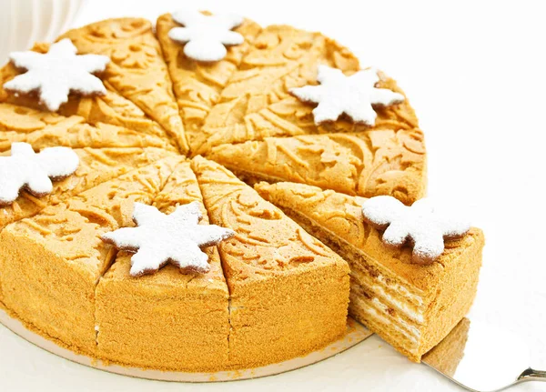 A classic honey cake cake.