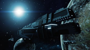 Uzay Armada illüstrasyon