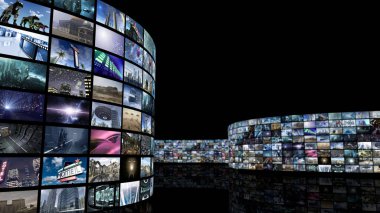 Video duvar panorama  
