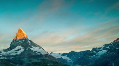 gündoğumu zaman atlamalı şaşırtıcı Dağı