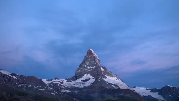 Amanecer amanecer lapso de tiempo de la montaña — Vídeos de Stock