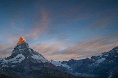 Matterhorn dağ sunrise 