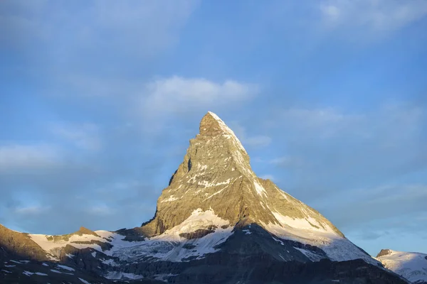 Alba montagna matterhorn — Foto Stock