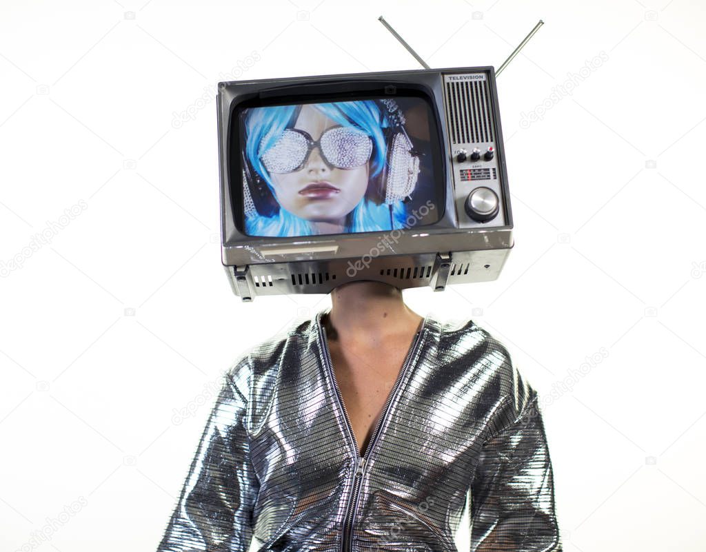 tv head woman