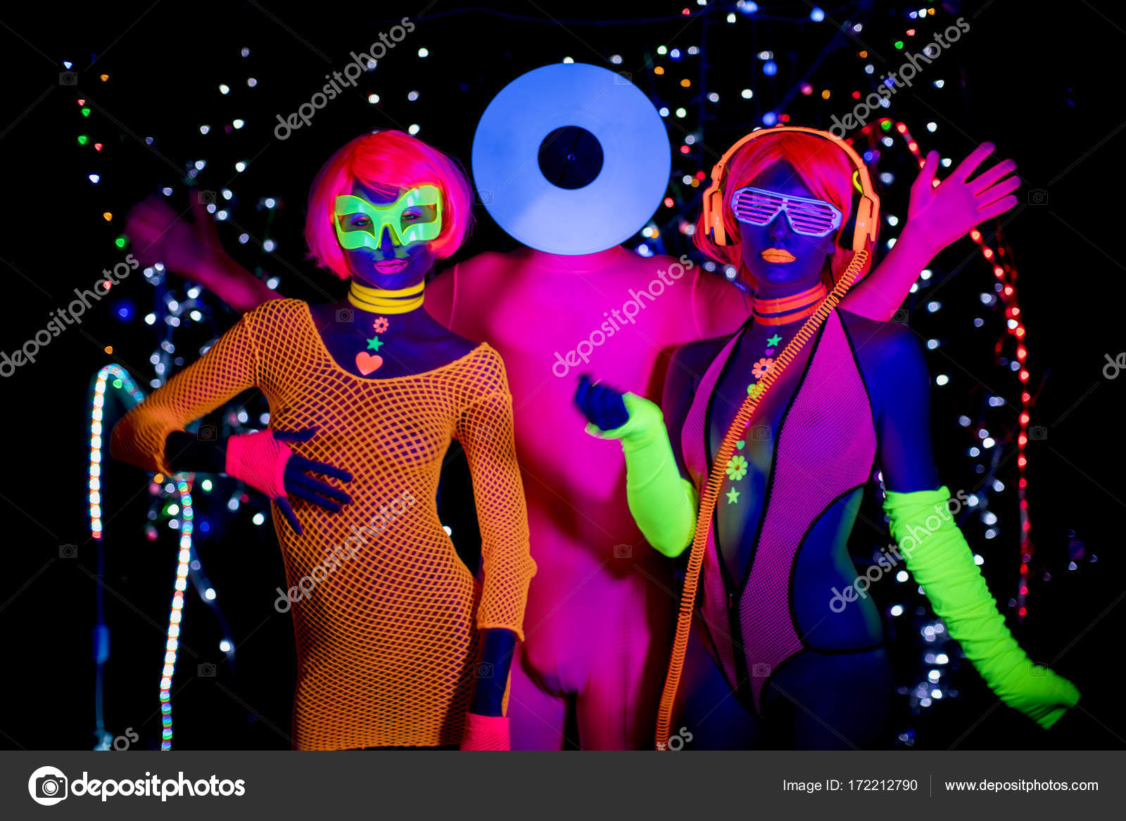 neon disco clothes