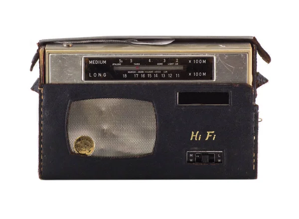 Antique hifi stereo radio — Stockfoto
