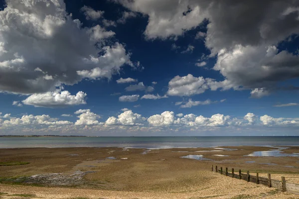 Seasalter stranden i england — Stockfoto