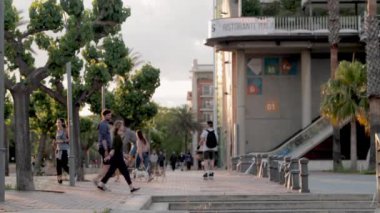 Akşam Barselona 'da olimpiyat limanı