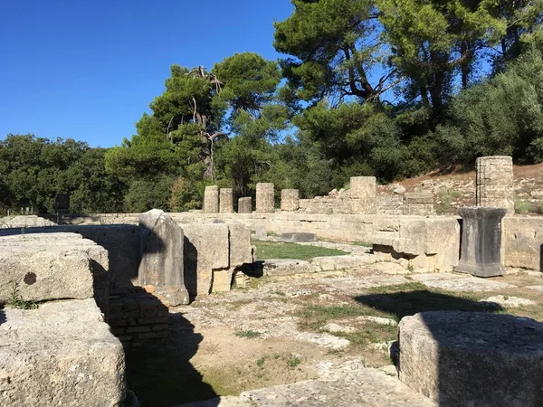 Ancient OLYMPIA IN GREECE — Stock Photo, Image