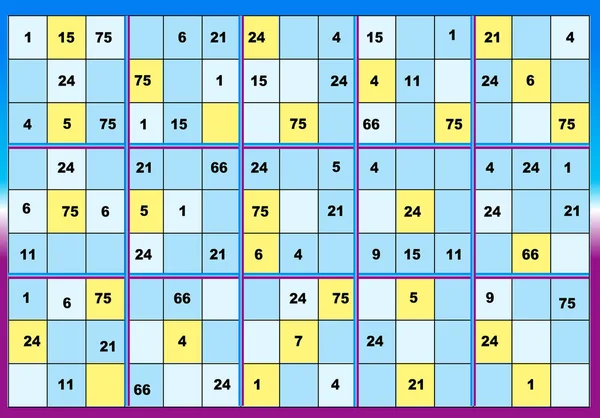 Bingo hry vektorové ilustrace — Stock fotografie