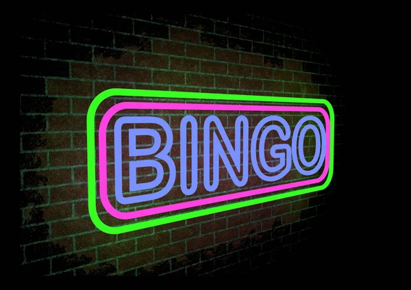 Bingo-Zeichen — Stockfoto