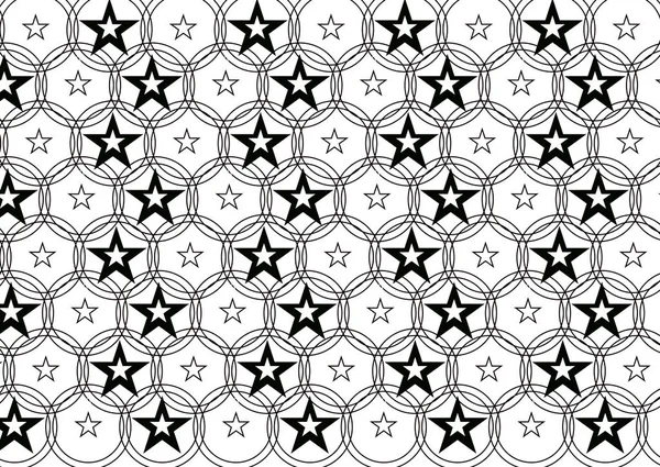 Stjärna mönster upprepa design — Stockfoto