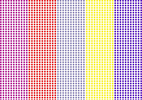 Colored dots repeat pattern