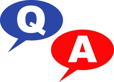 Soru-cevap konuşma balonları