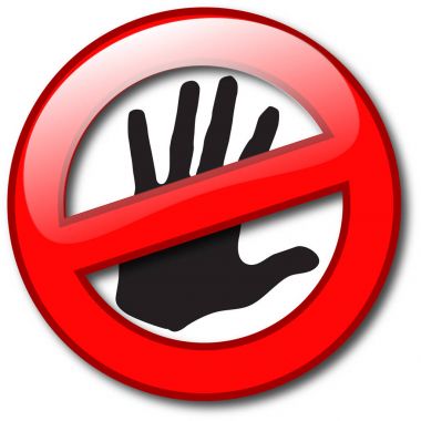 El ile kırmızı uyarı