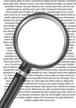 Metinli büyüteç