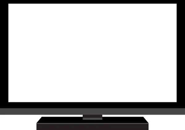 Ilustração de TV de tela larga — Fotografia de Stock