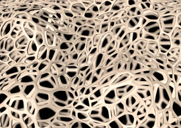 Kemik fiber 3d çizim