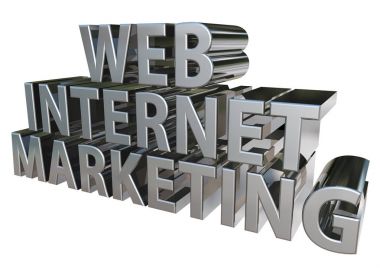 Web Internet pazarlama başlığı