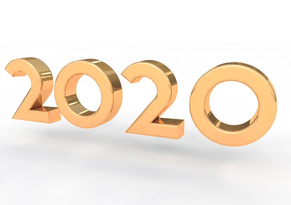 2020 Gold Renderer — Stockfoto