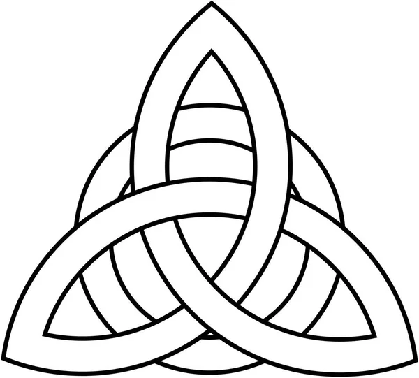 Keltische knoop symbool illustratie — Stockfoto