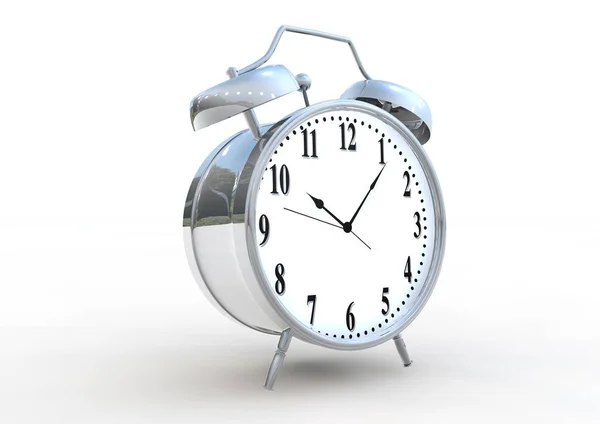 Alarm clock 3D render — Stock Photo, Image