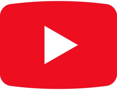 Oynat düğmesini video illüstrasyon için