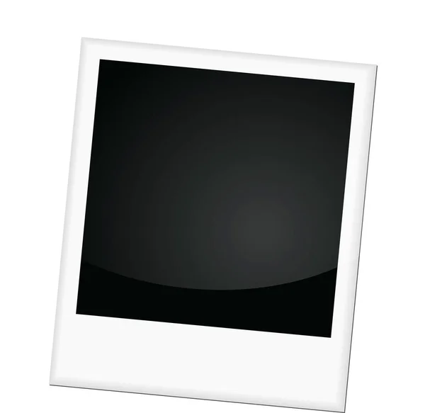 Polaroid picture blank illustration — Stock Photo, Image