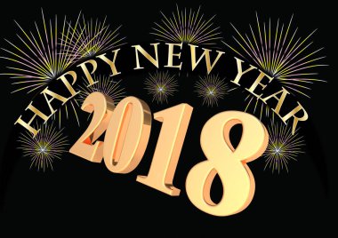 2018 3d render illüstrasyon