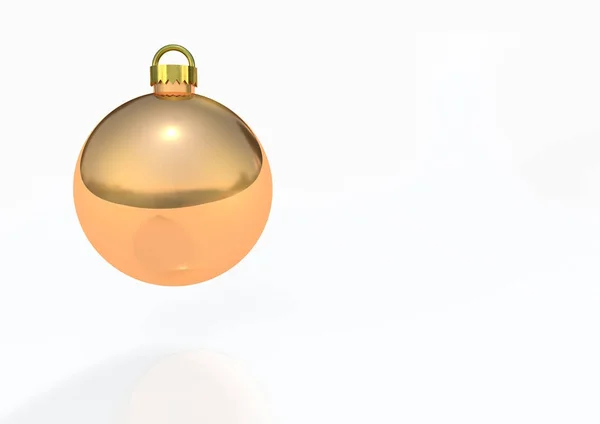Christmas bauble 3D render — Stock Photo, Image