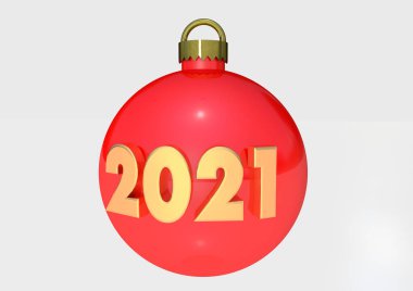 2021 önemsiz şey 3d render