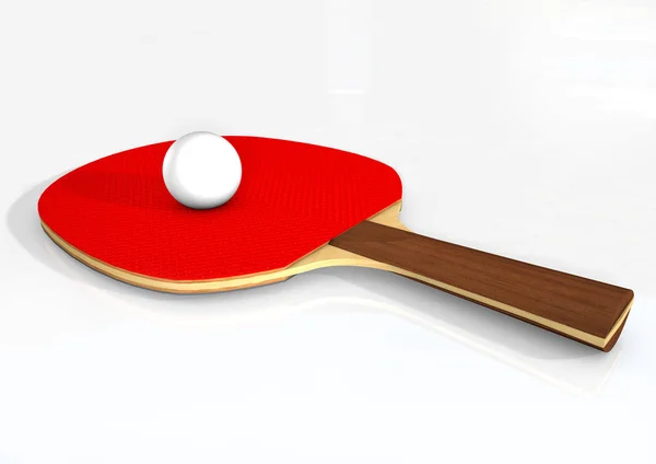 Bâton Balle Ping Pong — Photo