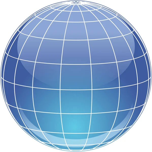 Globe Sfär Orb Illustration — Stockfoto