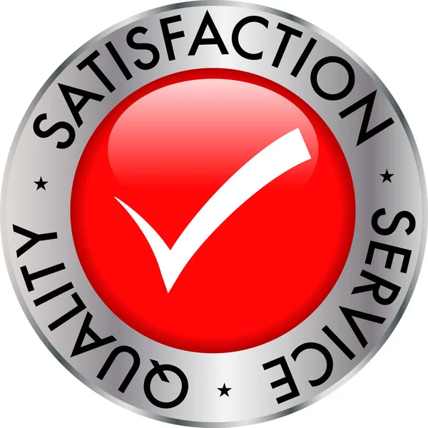 Qualité Satisfaction Service Bouton — Photo