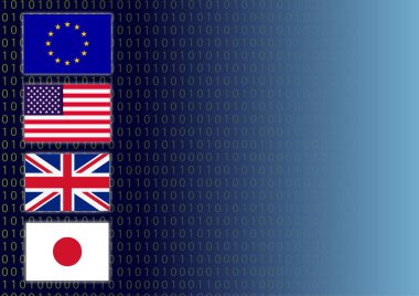 Ulus Bayrakları Euro Birleşik Krallık Japonya