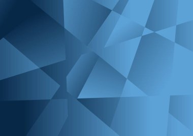 Koyu Mavi Soyut Arkaplan