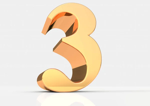 Number Render — Stock Photo, Image