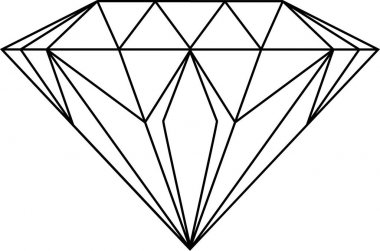 Beyaz elmas çizim