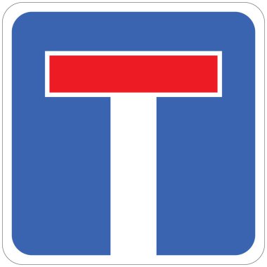 Hayır yol işaret