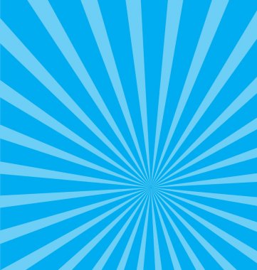 Mavi ışın patlaması arka plan illüstrasyon