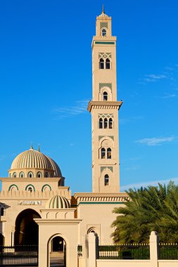 Umman muscat oteli eski Camii Minare ve din gökyüzü temizleyin