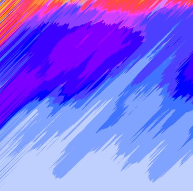 Soyut renkler ve bulanıklık  