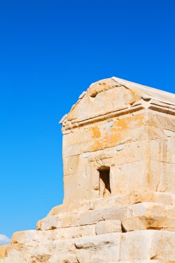  İran pasargad eski yapılar 