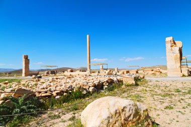  İran pasargad eski yapılar 