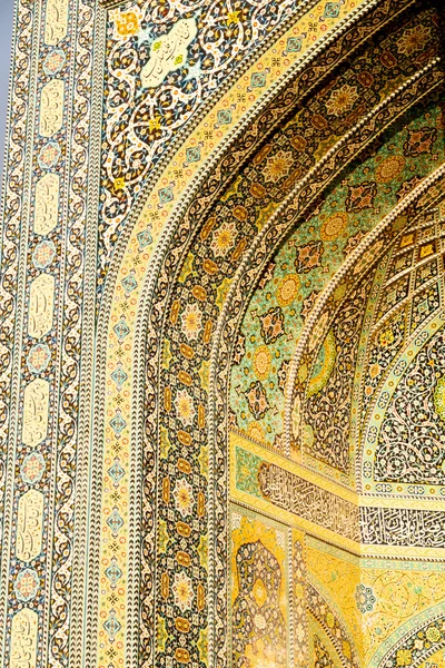 En iran desenfoque mausoleo islámico — Foto de Stock