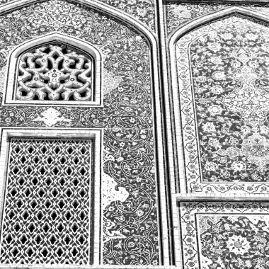 İran'ın eski dekoratif karolar 