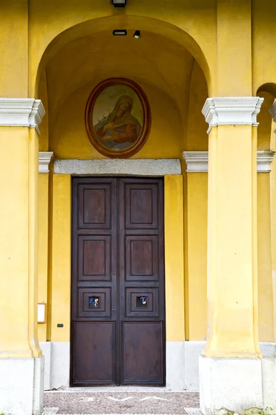  İtalya lombardy vanzaghello eski c tuğla kule wa