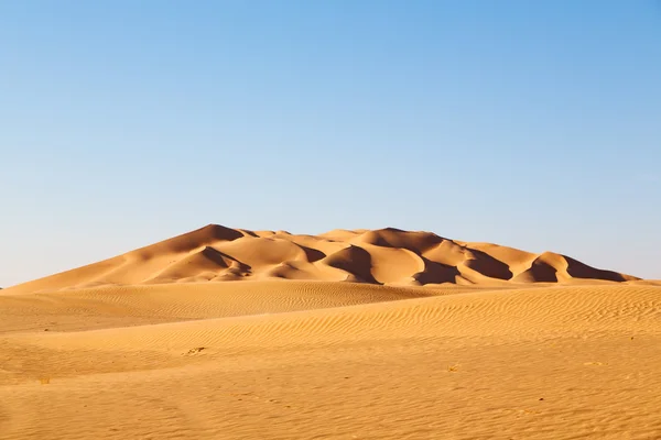 In oman oude desert rub al khali de lege kwartaal en buiten — Stockfoto