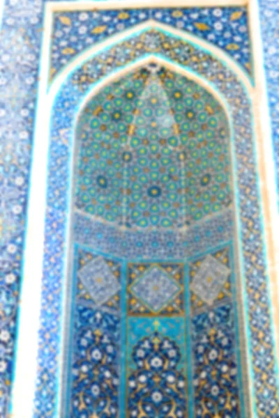В розмитому ісламському мавзолеї — стокове фото